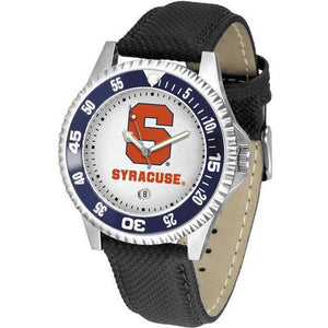 Syracuse Orange Competitor - Poly/Leather Band Watch-Watch-Suntime-Top Notch Gift Shop