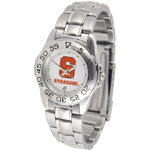 Syracuse Orange Ladies Steel Band Sports Watch-Watch-Suntime-Top Notch Gift Shop