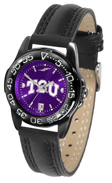 Texas Christian Horned Frogs Ladies Fantom Bandit AnoChrome Watch-Watch-Suntime-Top Notch Gift Shop