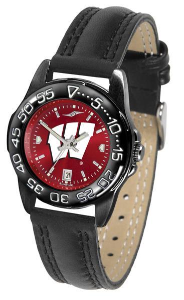 Wisconsin Badgers Ladies Fantom Bandit AnoChrome Watch-Watch-Suntime-Top Notch Gift Shop