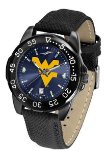 West Virginia Mountaineers Men's Fantom Bandit AnoChrome Watch-Watch-Suntime-Top Notch Gift Shop