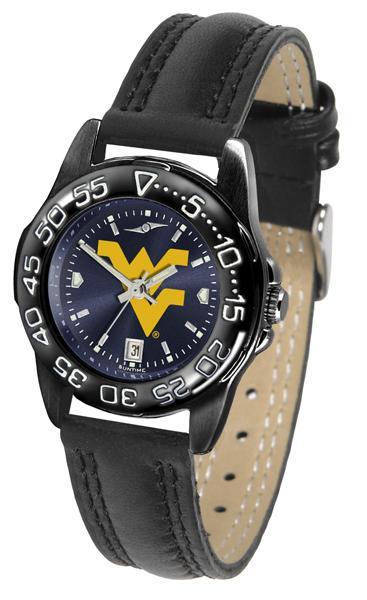 West Virginia Mountaineers Ladies Fantom Bandit AnoChrome Watch-Watch-Suntime-Top Notch Gift Shop