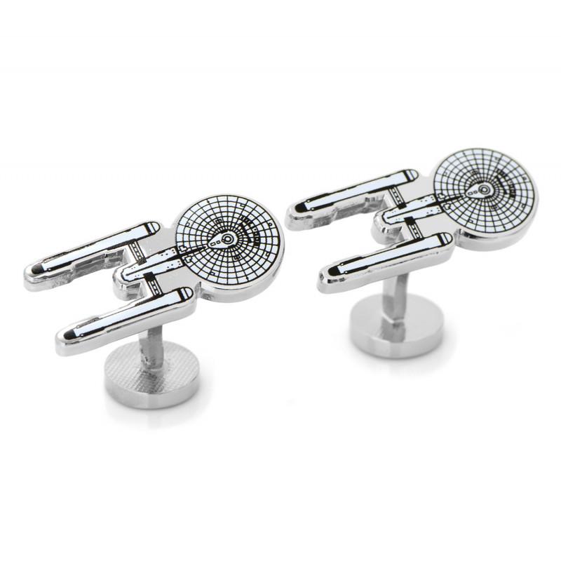 Enterprise Blue Print Cufflinks-Cufflinks-Cufflinks, Inc.-Top Notch Gift Shop