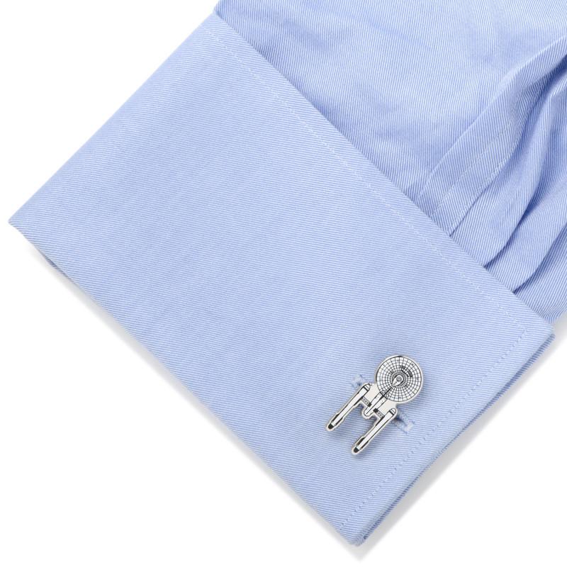 Enterprise Blue Print Cufflinks-Cufflinks-Cufflinks, Inc.-Top Notch Gift Shop