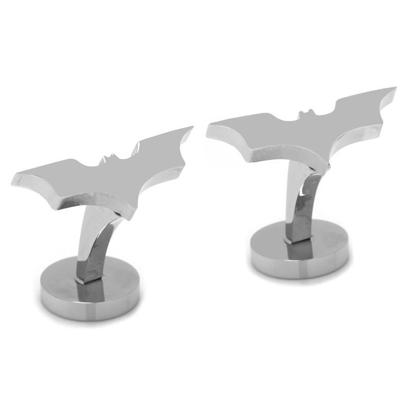 Stainless Steel Dark Knight Cufflinks-Cufflinks-Cufflinks, Inc.-Top Notch Gift Shop