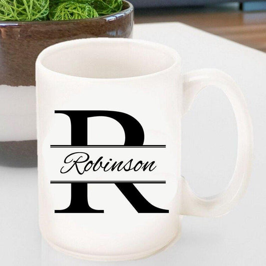 Stamped Monogram Designed Coffee Mug-Mug-JDS Marketing-Top Notch Gift Shop