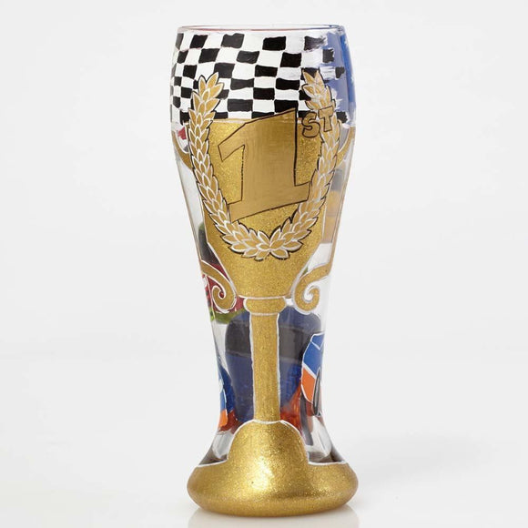 Start Your Engines Pilsner Glass by Lolita®-Pilsner Glass-Designs by Lolita® (Enesco)-Top Notch Gift Shop