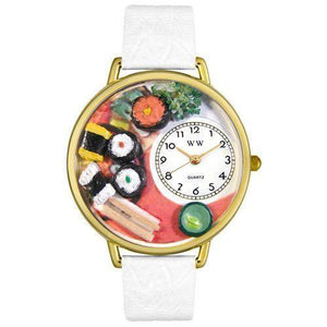 Sushi Watch in Gold (Large)-Watch-Whimsical Gifts-Top Notch Gift Shop