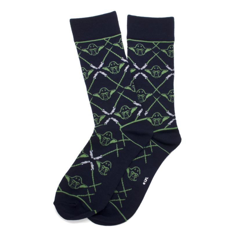 Wise Yoda 3 Pair Socks Gift Set-Socks-Cufflinks, Inc.-Top Notch Gift Shop