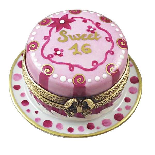 Sweet 16 Cake Birthday Cake Limoges Box by Rochard™-Limoges Box-Rochard-Top Notch Gift Shop