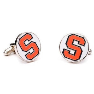 Syracuse University Orangemen Enamel Cufflinks-Cufflinks-Cufflinks, Inc.-Top Notch Gift Shop