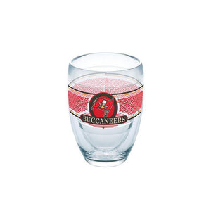 Tampa Bay Buccaneers 9 oz. Tervis Stemless Wine Glass - (Set of 2)-Stemless Wine Glass-Tervis-Top Notch Gift Shop