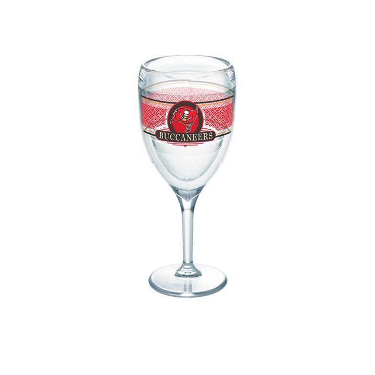 Tampa Bay Buccaneers 9 oz. Tervis Wine Glass - (Set of 2)-Wine Glass-Tervis-Top Notch Gift Shop