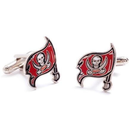 Tampa Bay Buccaneers Enamel Cufflinks-Cufflinks-Cufflinks, Inc.-Top Notch Gift Shop