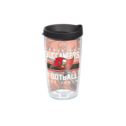 Tampa Bay Buccaneers Gridiron 16 oz. Tervis Tumbler with Lid - (Set of 2)-Tumbler-Tervis-Top Notch Gift Shop