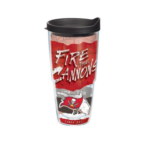 Tampa Bay Buccaneers Statement 24 oz. Tervis Tumbler with Lid - (Set of 2)-Tumbler-Tervis-Top Notch Gift Shop