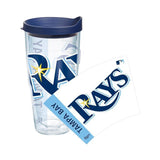Tampa Bay Rays Colossal 24 oz. Tervis Tumbler with Lid - (Set of 2)-Tumbler-Tervis-Top Notch Gift Shop
