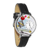 Teacher Watch in Silver (Large)-Watch-Whimsical Gifts-Top Notch Gift Shop