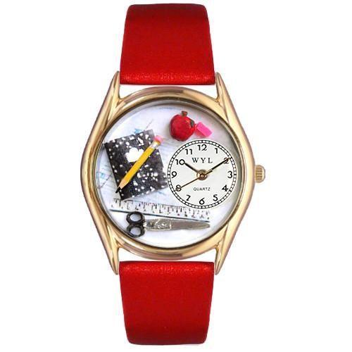 Teacher Watch Small Gold Style-Watch-Whimsical Gifts-Top Notch Gift Shop