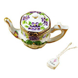 Teapot-Butterfly Limoges Box by Rochard™-Limoges Box-Rochard-Top Notch Gift Shop