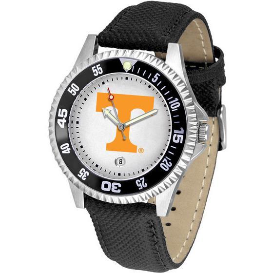 Tennessee Volunteers Competitor - Poly/Leather Band Watch-Watch-Suntime-Top Notch Gift Shop