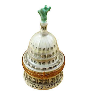 Texas Capitol Limoges Box by Rochard™-Limoges Box-Rochard-Top Notch Gift Shop