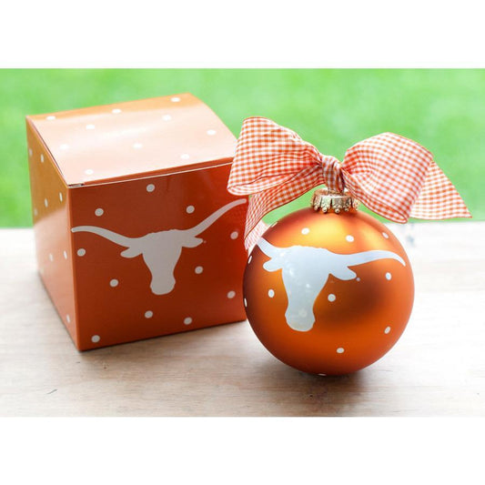 Texas Longhorns Christmas Ornament-Ornament-Coton Colors-Top Notch Gift Shop