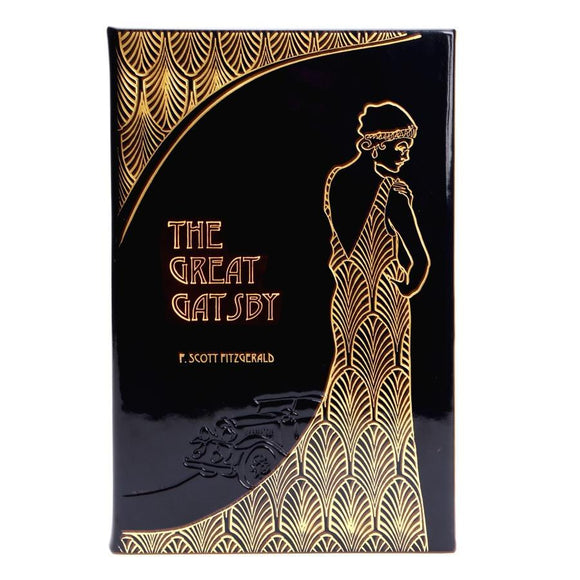 The Great Gatsby - Italian Metallic Patent Leather Bound Collector's Edition-Book-Graphic Image, Inc.-Top Notch Gift Shop