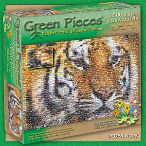 Tiger in Your Tank Green Jigsaw Puzzle-Puzzle-TDC Games, Inc-Top Notch Gift Shop