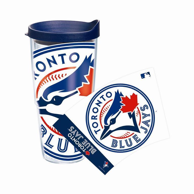 Toronto Blue Jays Colossal 24 oz. Tervis Tumbler with Lid - (Set of 2)-Tumbler-Tervis-Top Notch Gift Shop