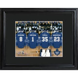 Toronto Maple Leafs Personalized Locker Room Print with Matted Frame-Print-JDS Marketing-Top Notch Gift Shop