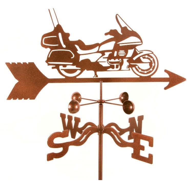 Touring Motorcycle Weathervane-Weathervane-EZ Vane-Top Notch Gift Shop