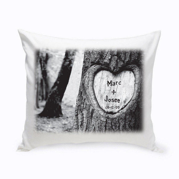 Tree of Love Personalized Throw Pillow-Pillow-JDS Marketing-Top Notch Gift Shop