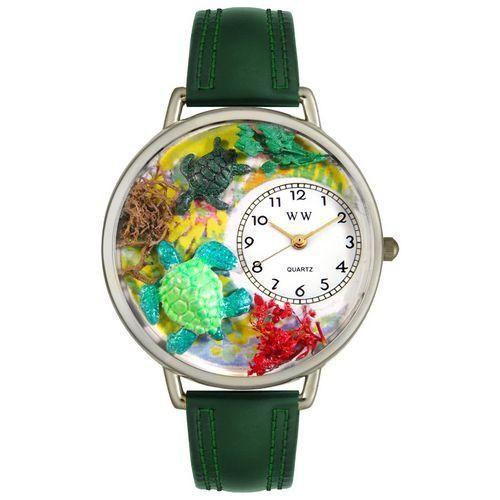 Turtles Watch in Silver (Large)-Watch-Whimsical Gifts-Top Notch Gift Shop