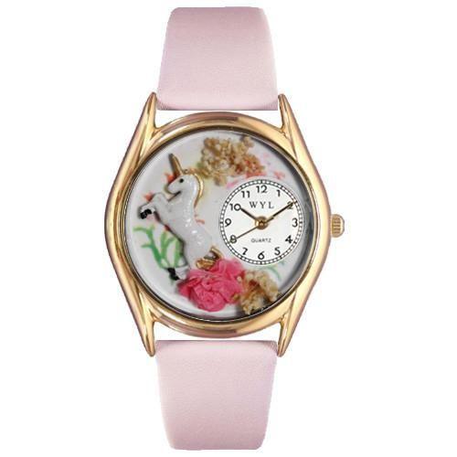 Unicorn Watch Small Gold Style-Watch-Whimsical Gifts-Top Notch Gift Shop