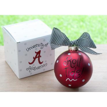 University of Alabama Christmas Ornament-Ornament-Coton Colors-Top Notch Gift Shop