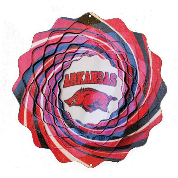 University of Arkansas Wind Spinner-Wind Spinner-Woodstream Corp.-Top Notch Gift Shop