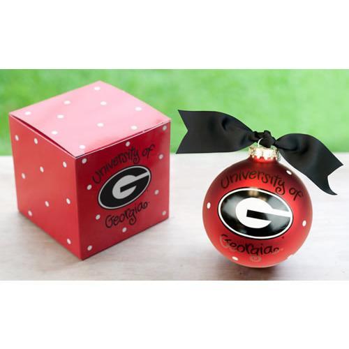 University of Georgia Christmas Ornament-Ornament-Coton Colors-Top Notch Gift Shop