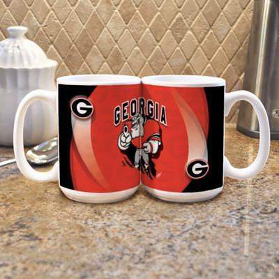 University of Georgia "Mascot" Mug - (Set of 2)-Mug-Memory Company-Top Notch Gift Shop