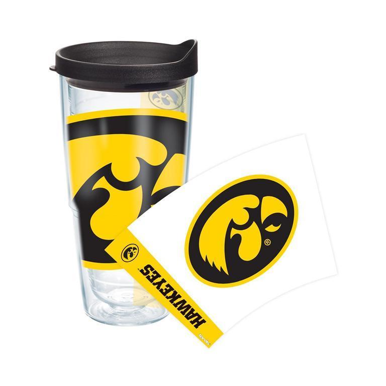 University of Iowa Colossal 24 oz. Tervis Tumbler with Lid - (Set of 2)-Tumbler-Tervis-Top Notch Gift Shop