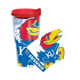 University of Kansas Colossal 24 oz. Tervis Tumbler with Lid - (Set of 2)-Tumbler-Tervis-Top Notch Gift Shop