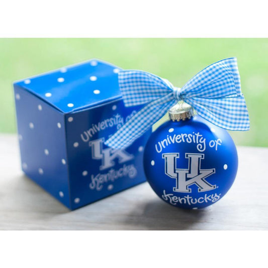 University of Kentucky Christmas Ornament-Ornament-Coton Colors-Top Notch Gift Shop