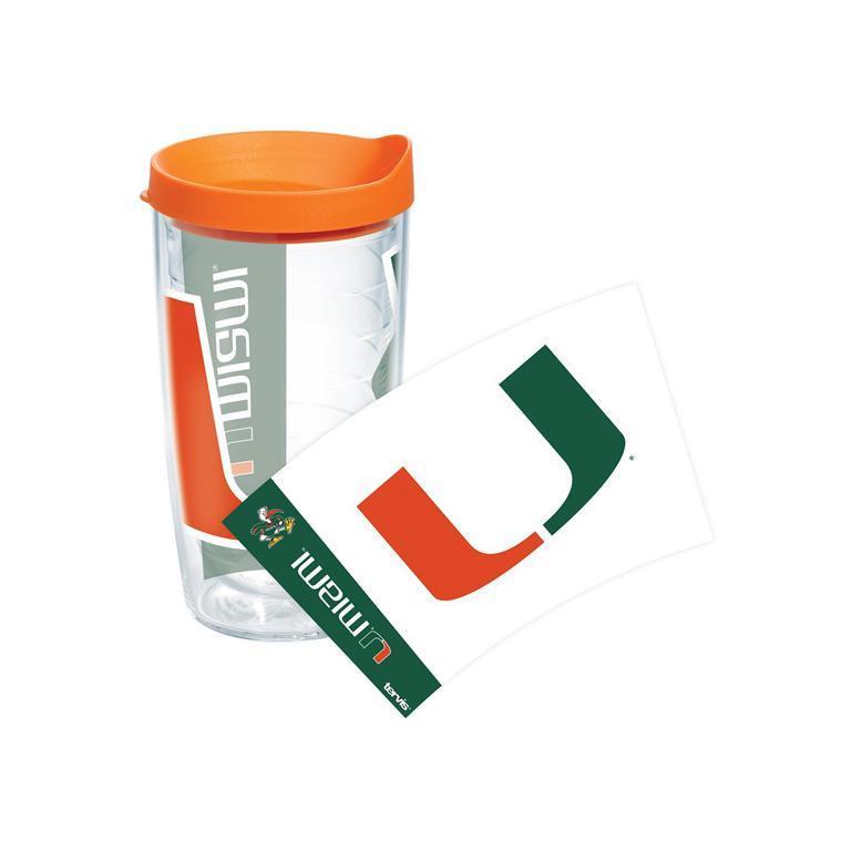 University of Miami Colossal 16 oz. Tervis Tumbler with Lid - (Set of 2)-Tumbler-Tervis-Top Notch Gift Shop