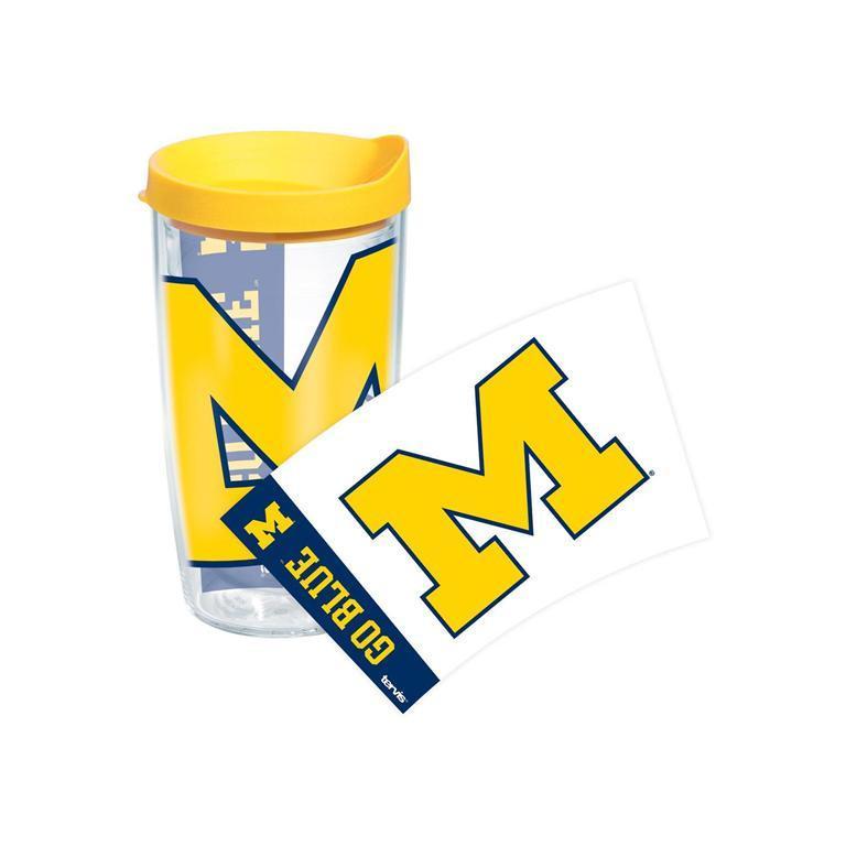 University of Michigan Colossal 16 oz. Tervis Tumbler with Lid - (Set of 2)-Tumbler-Tervis-Top Notch Gift Shop