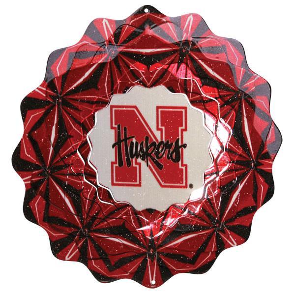 University of Nebraska Wind Spinner-Wind Spinner-Woodstream Corp.-Top Notch Gift Shop