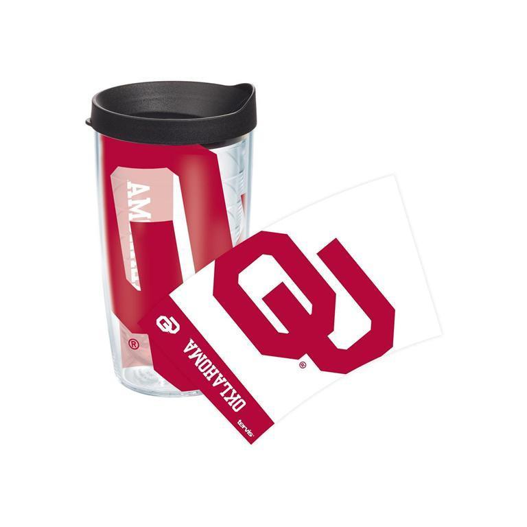 University of Oklahoma Colossal 16 oz. Tervis Tumbler with Lid - (Set of 2)-Tumbler-Tervis-Top Notch Gift Shop