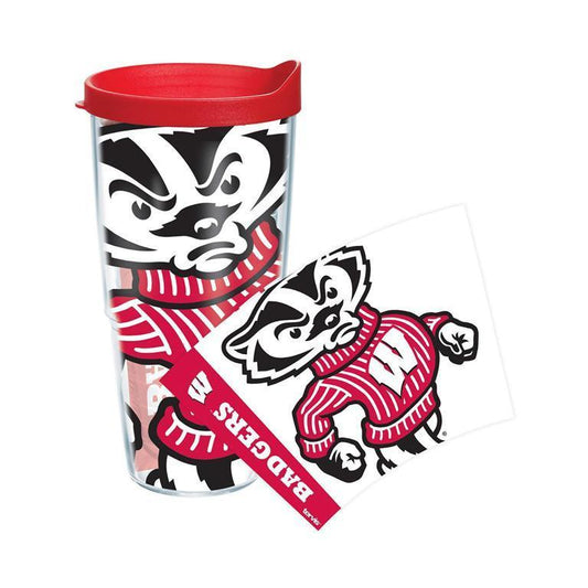 University of Wisconsin Colossal 24 oz. Tervis Tumbler with Lid - (Set of 2)-Tumbler-Tervis-Top Notch Gift Shop