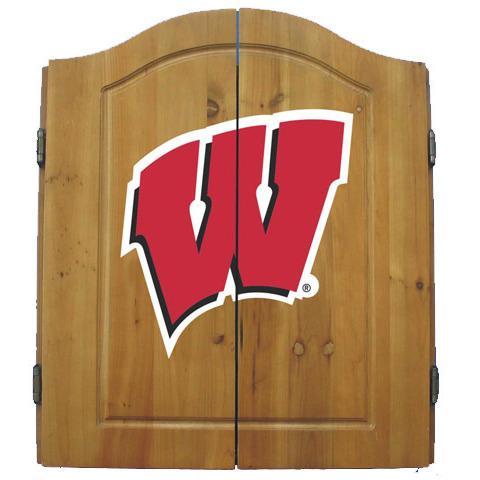 University Of Wisconsin Dart Cabinet-Dart Board-Imperial International-Top Notch Gift Shop