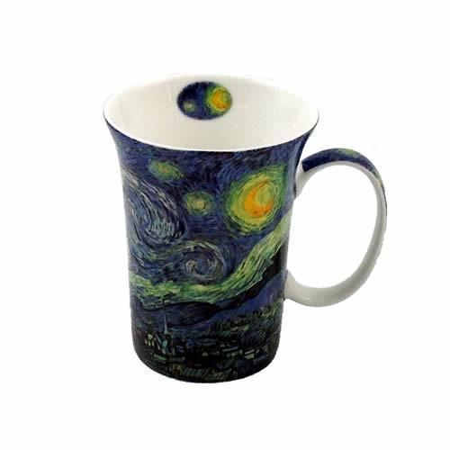 Van Gogh Set of 4 Bone China Mugs-Mug-McIntosh Trading-Top Notch Gift Shop