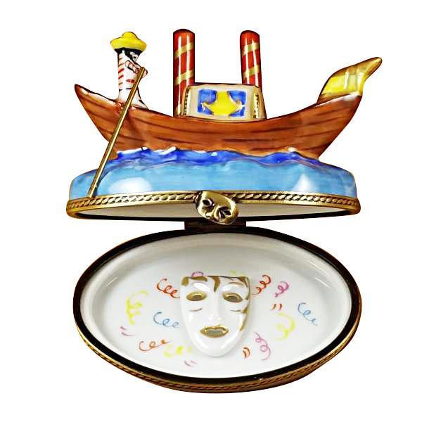 Venice Gondola Limoges Box by Rochard™-Limoges Box-Rochard-Top Notch Gift Shop